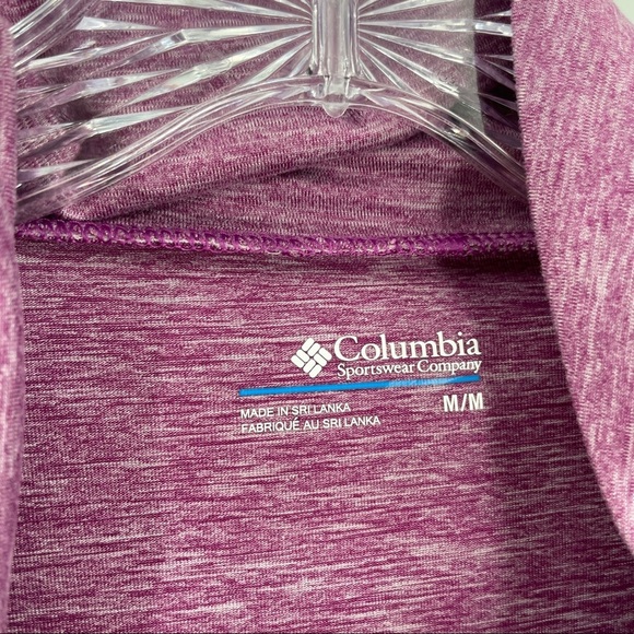 Columbia Purple High Neck Active Sweatshirt - Picture 4 of 7